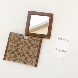 Coach Y2K Monogram Signature Pocket Mirror